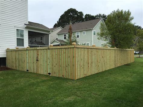 6ft Custom Privacy Fence - FenceSC