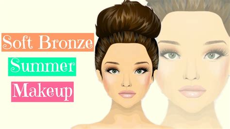 Stardoll Makeup Tutorial Soft Bronze Summer Makeup 2016 Youtube