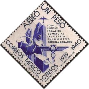 Nyc census 2020 campaign final report: Stamp: Seven censuses (Mexico) (Census 1939) Mi:MX 780,Sn ...