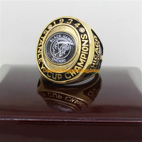 1934 Chicago Blackhawks Stanley Cup Championship Ring