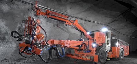 Ds411 Rock Support Drill Rig — Sandvik Mining And Rock Technology