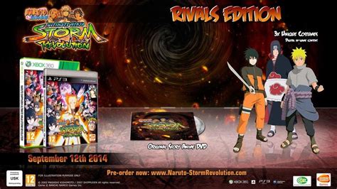 Naruto Shippuden Ultimate Ninja Storm Revolution Rivals Edition Xbox