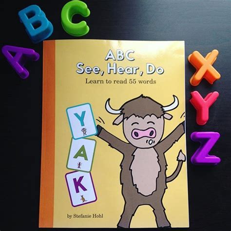 Abc See Hear Do By Stefanie Hohl Preschool Books Kinesthetic