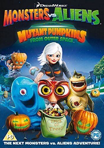 Monsters Vs Aliens Mutant Pumpkins From Outer Space Dvd By Peter
