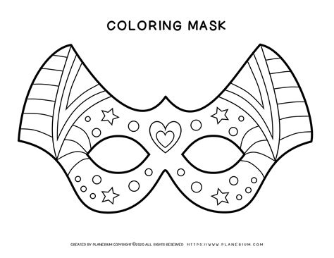 Pin On Printable Coloring Masks For Kids