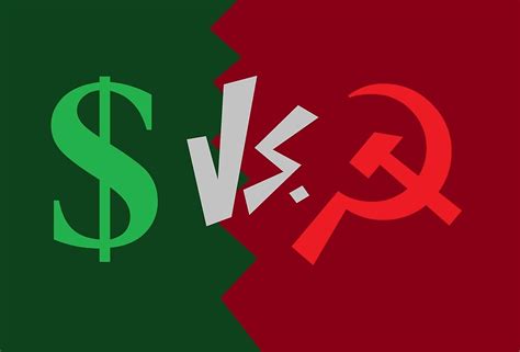 Capitalism Vs Communism By Unionoi Redbubble