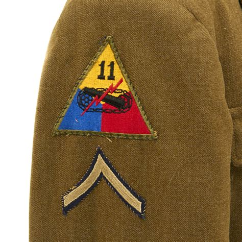 Original Us Wwii 63rd Armored Infantry Battalion Aib Named Groupin