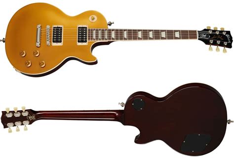 Gibson Slash „victoria“ Les Paul Standard Goldtop Frontmancz