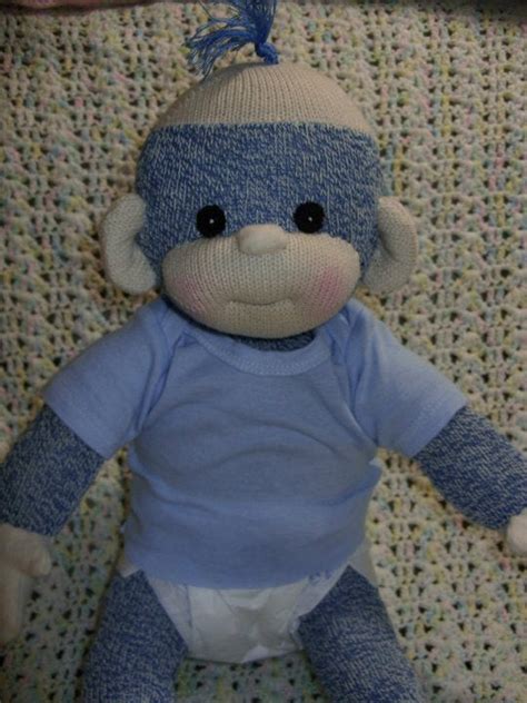 Pdf Pattern Baby Sock Monkey Lali Dolls