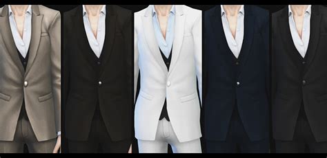 Sims 4 Suits Tuxedos For Guys Best Cc Mods Fandomspot Parkerspot