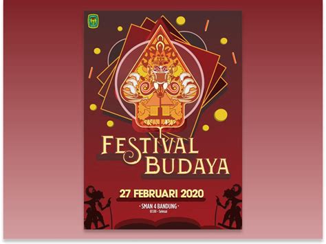 Event Poster Festival Budaya Poster Design By Muhamad Rafli Susanto