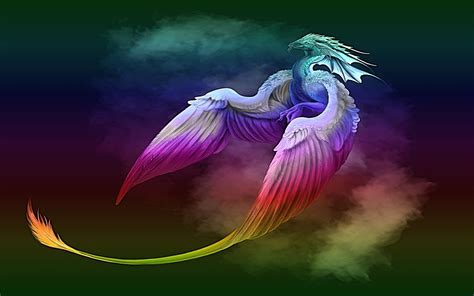 Colorful Dragon Wallpapers Wallpaper Cave