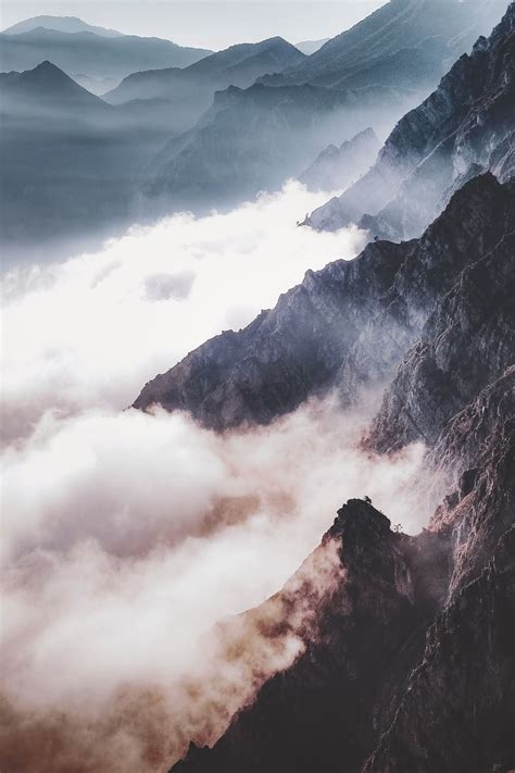 Sun Fog Mountains Photo By Eberhard Grossgasteiger Eberhardgross