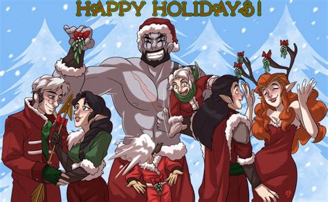 Critical Role Fan Art Gallery Critmas Edition Geek And Sundry
