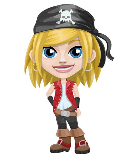 Girl Pirate Cartoon Characters