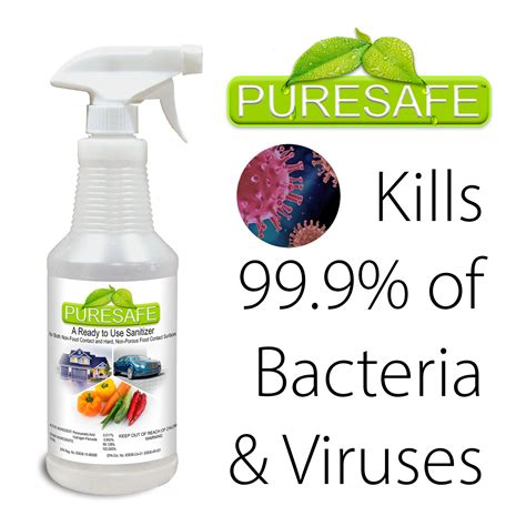 Puresafe The Ultimate Sanitizing Solution