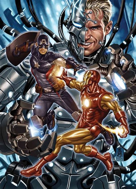 Captain America Steve Rogers Vs Iron Man Ultron Hank Pym Secret