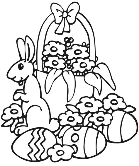 Easter Coloring Pages For Kids Printable Coloring Home