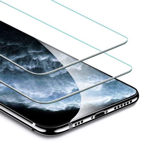 It might not fit at all on iphone 12. Tempered Glass Screen Protector for iPhone 11 Pro/XS/X - ESR