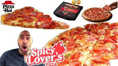 Pizza Hut Turns Up The Heat Pizza Hut Spicy Lovers Pizza Review 🔥🍕🧯