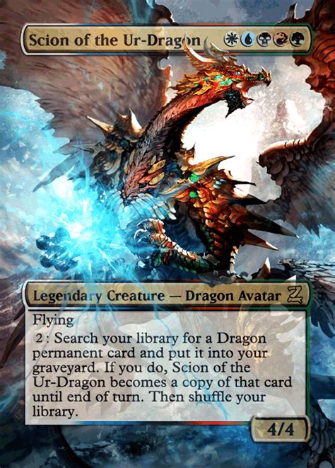 Magic The Gathering Dragon Cards