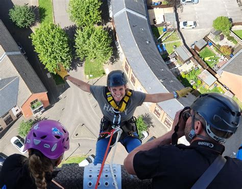The Uks Tallest Abseil National Lift Tower