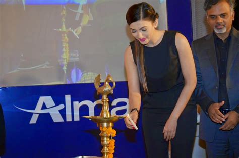 gauhar khan looks super sexy in black dress at ‘alma laser skin clinic launch event in mumbai