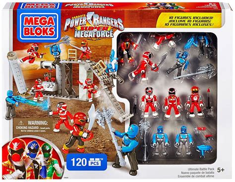 Mega Bloks Power Rangers Super Megaforce Ultimate Battle Pack Set 89600