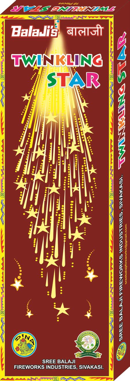 4 Twinkling Star Sree Balaji Fireworks