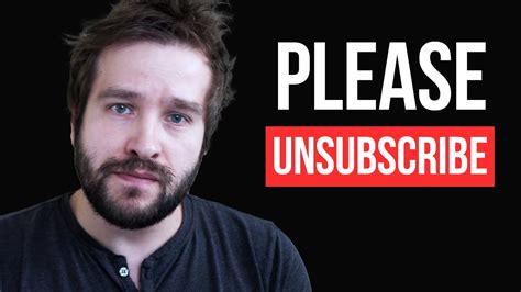 Please Unsubscribe Youtube