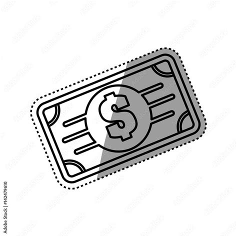 Money And Cash Icon Vector Illustration Graphic Design Stock Vector