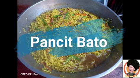 Pancit Bato Guisado Bicol Dish Easy To Cook Youtube