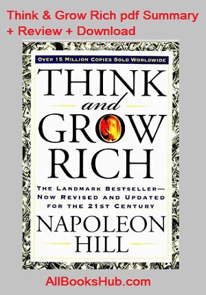 pdf and then she was gone: Download Think and Grow Rich Pdf & Read Summary & Review
