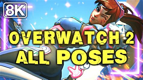 Overwatch 2 All Hero Victory Poseshighlights 8k60fps Hdr Youtube