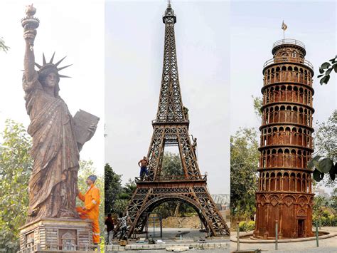 Seven Wonders Of The World Under One Roof In This Delhi Park बिना
