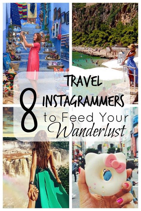 The Words Travel Instagrammers To Feed Your Wanderlust Are Shown In