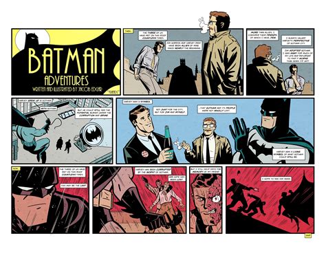 Batman Comic Strip Print Etsy