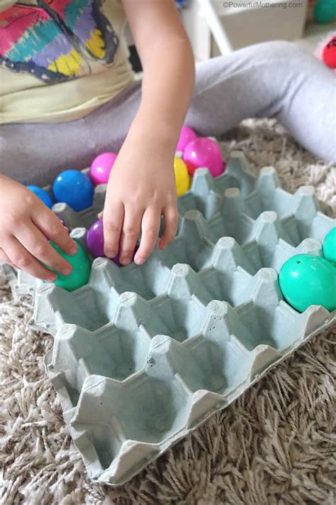 Baby And Toddler Easter Eggs Activity