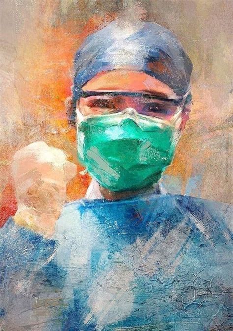 👏🏻👏🏻👏🏻 Nurse Art Medical Art Portrait Art
