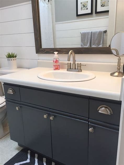 The technique is the same as for the primer — use even strokes with the brush and finish the stroke back into the wet paint and feather out the edges. The 25+ best Paint laminate cabinets ideas on Pinterest ...