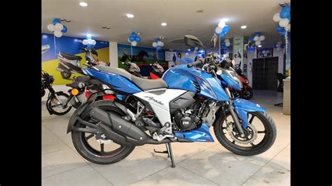 All new tvs apache rtr 160 4v single disc and double disc version is now available which price in bangladesh is 167,300 bdt & 179,300 bdt. II TVS II Apache II RTR 160 4V II BS6 II - YouTube