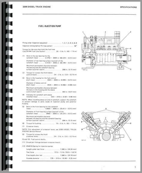 3208 Cat Engine Part Diagram