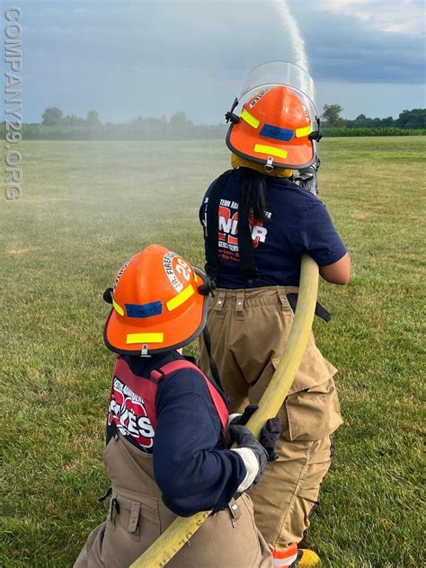 Saves Junior Firefighters Prepare For Academy Southeastern Adams