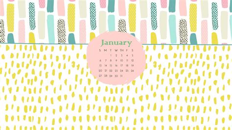 January 2019 Desktop Background Calendar Wallpaper January Calendar
