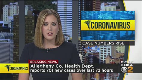 Allegheny County Health Department Reports 701 New Covid 19 Cases In 72