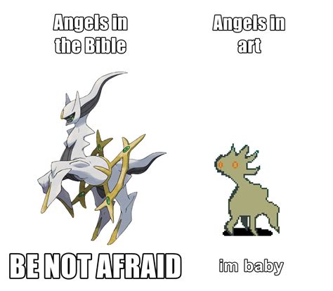 Angels In The Bible Vs In Art Arceus Edition Biblically Accurate