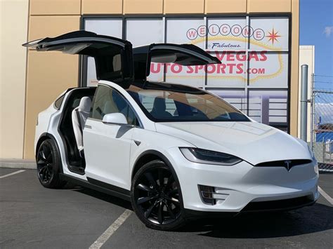 2017 Tesla Model X 100d Awd 4dr Suv 2017 Tesla Model X White With