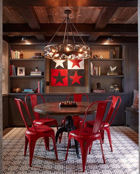 Spend this time at home to refresh your home decor style! Be Confident With Color - How To Integrate Red Chairs In ...