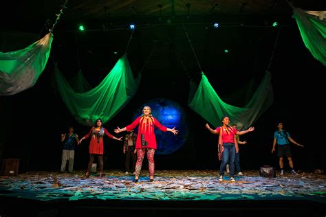 “climate Change Theatre Action Lighting The Way” To Inspire Hope