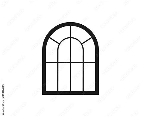 Vecteur Stock Window Window Icon Window Clipart Window Silhouette